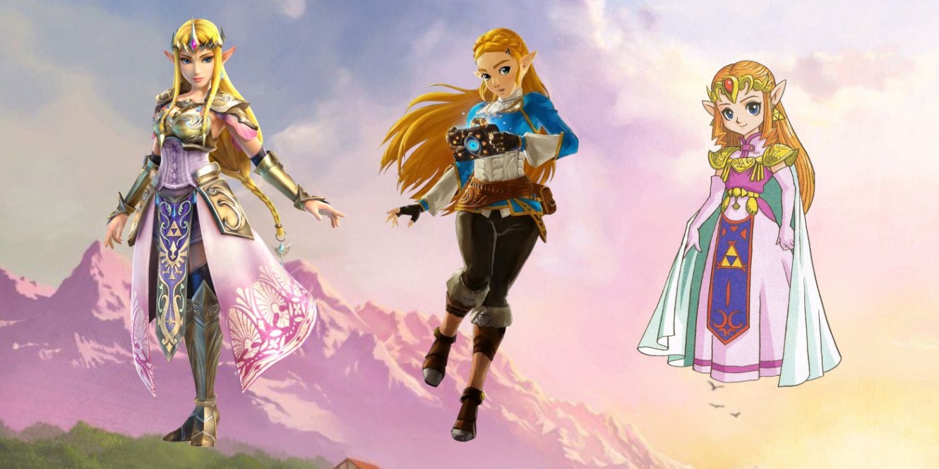 all zelda designs Bulan 5 Legend Of Zelda: Every Princess Zelda Design, Ranked