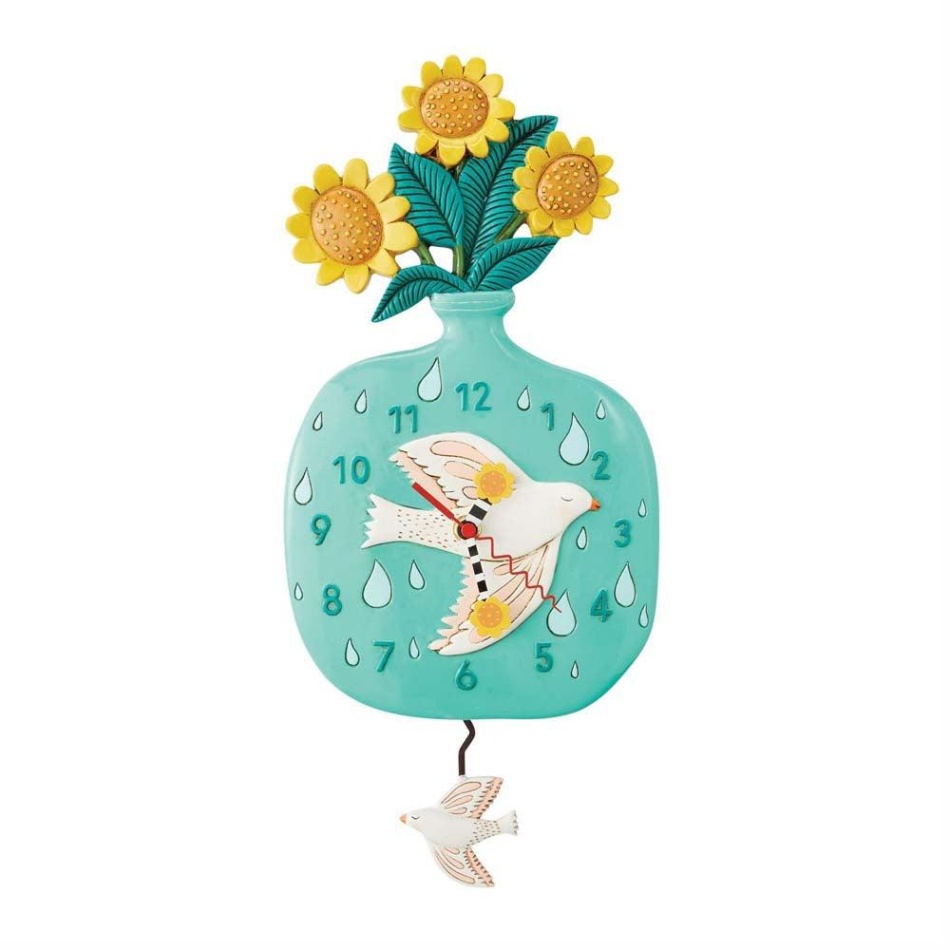 allen design clock Bulan 5 Peace and Sunshine Clock by Allen Designs