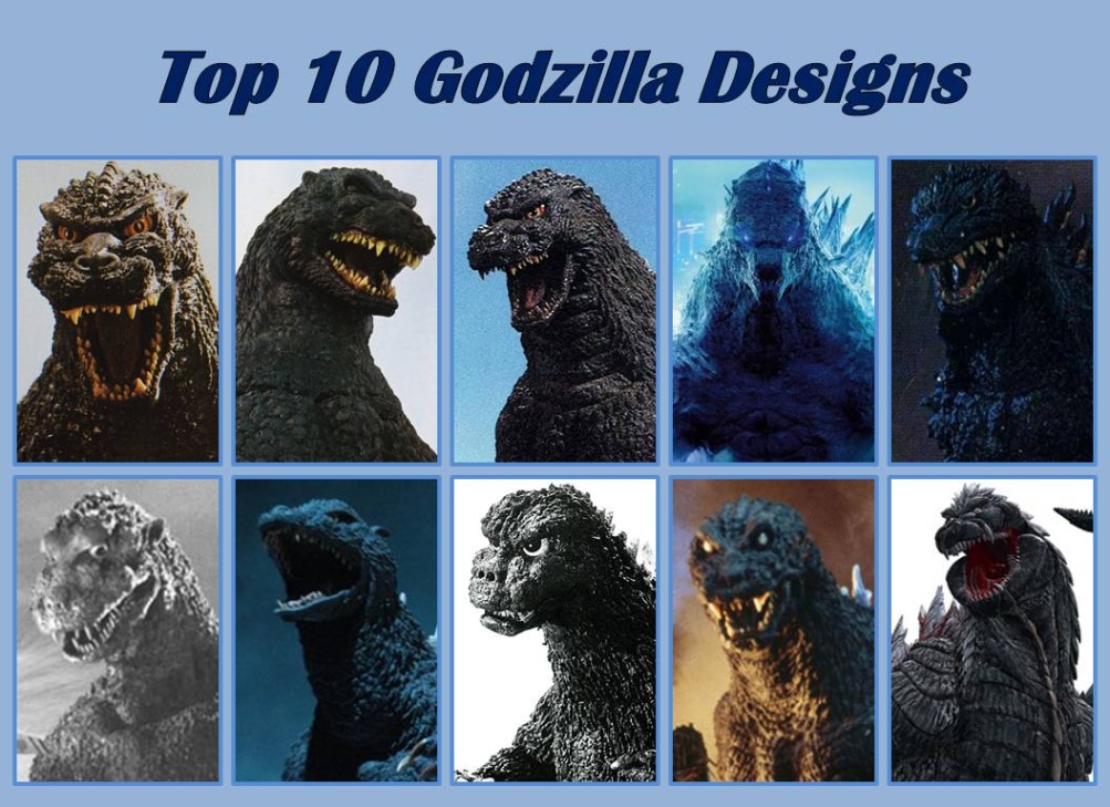all godzilla designs Bulan 5 Top  Godzilla Designs by artdog on DeviantArt