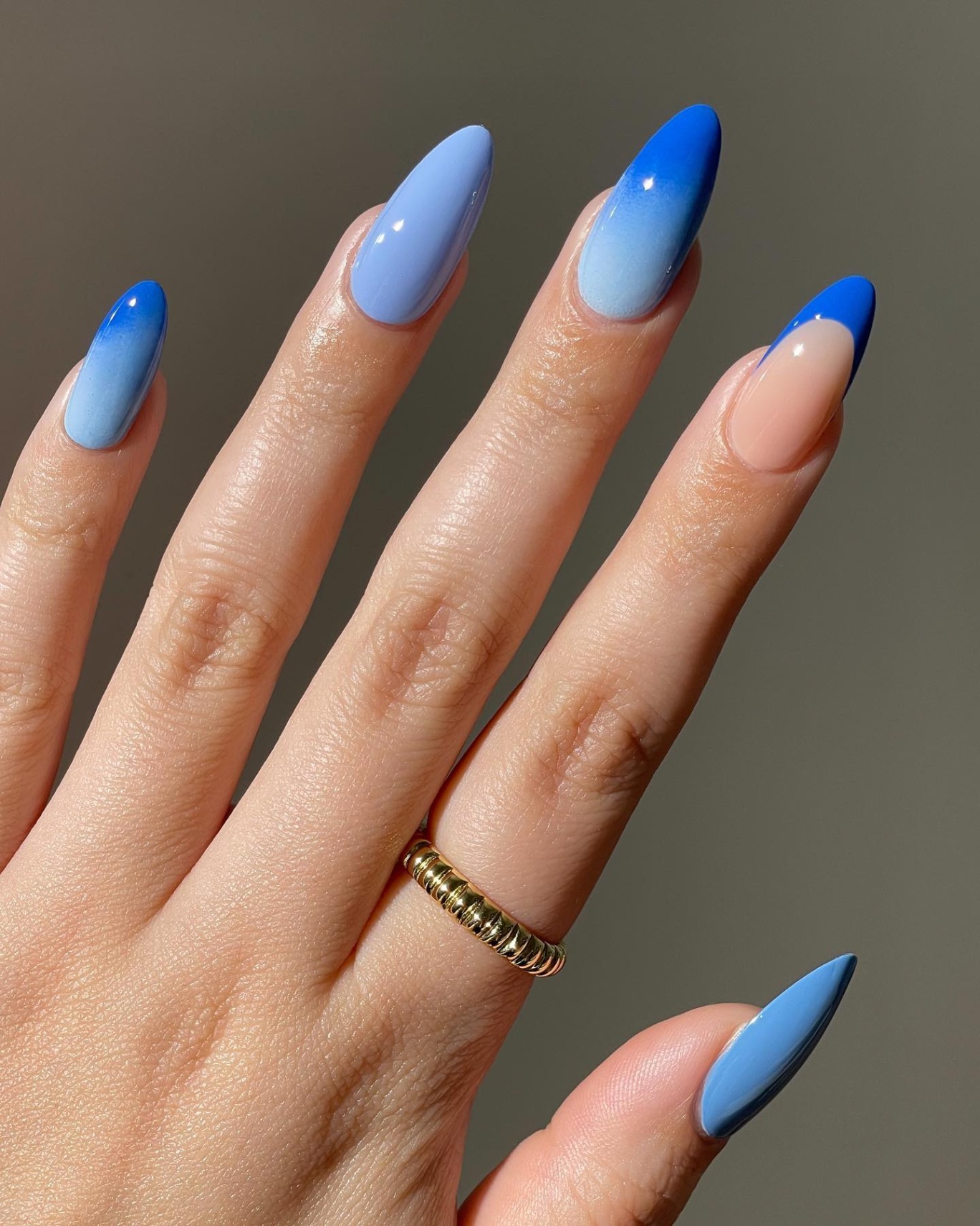 blue colour nail art designs Niche Utama Home  Blue Nail Designs To Try - Beauty Bay Edited