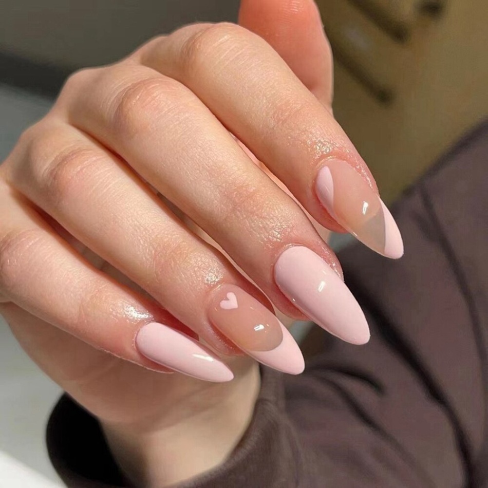 classy natural nail designs Niche Utama Home Classy Neutral Semi French Tip Jelly Nails Designs – Trendy Things