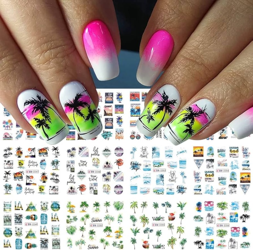 tropical nail designs Niche Utama Home m.media-amazon.com/images/I/xAcCHWgL