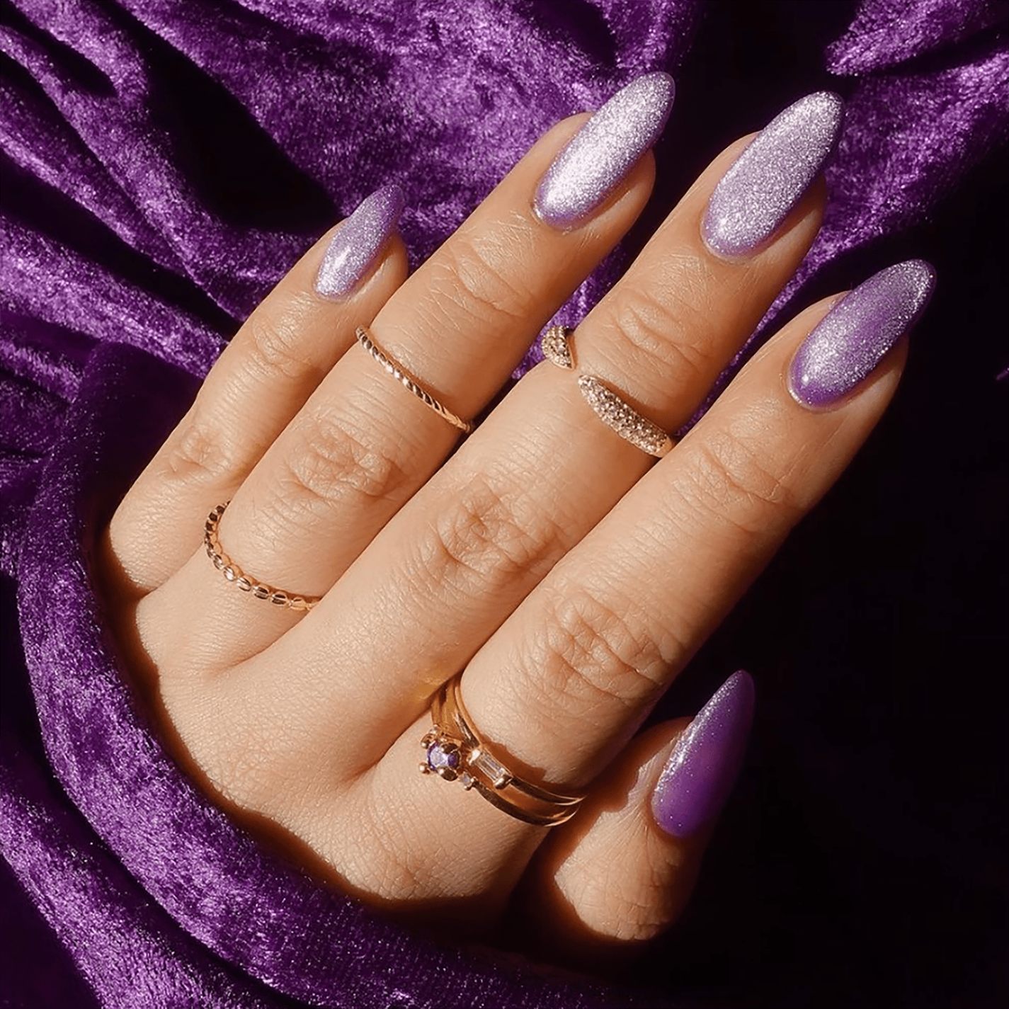 nail designs on purple Niche Utama Home  Purple Nail Ideas That Prove It