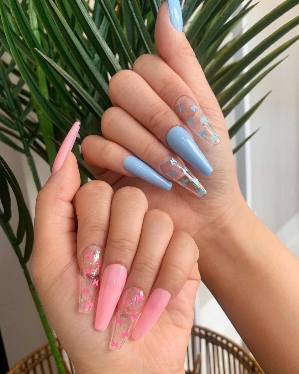 colored nail designs Niche Utama Home Top  Cute Two Colored Nail Design Ideas ( Update)  Pink