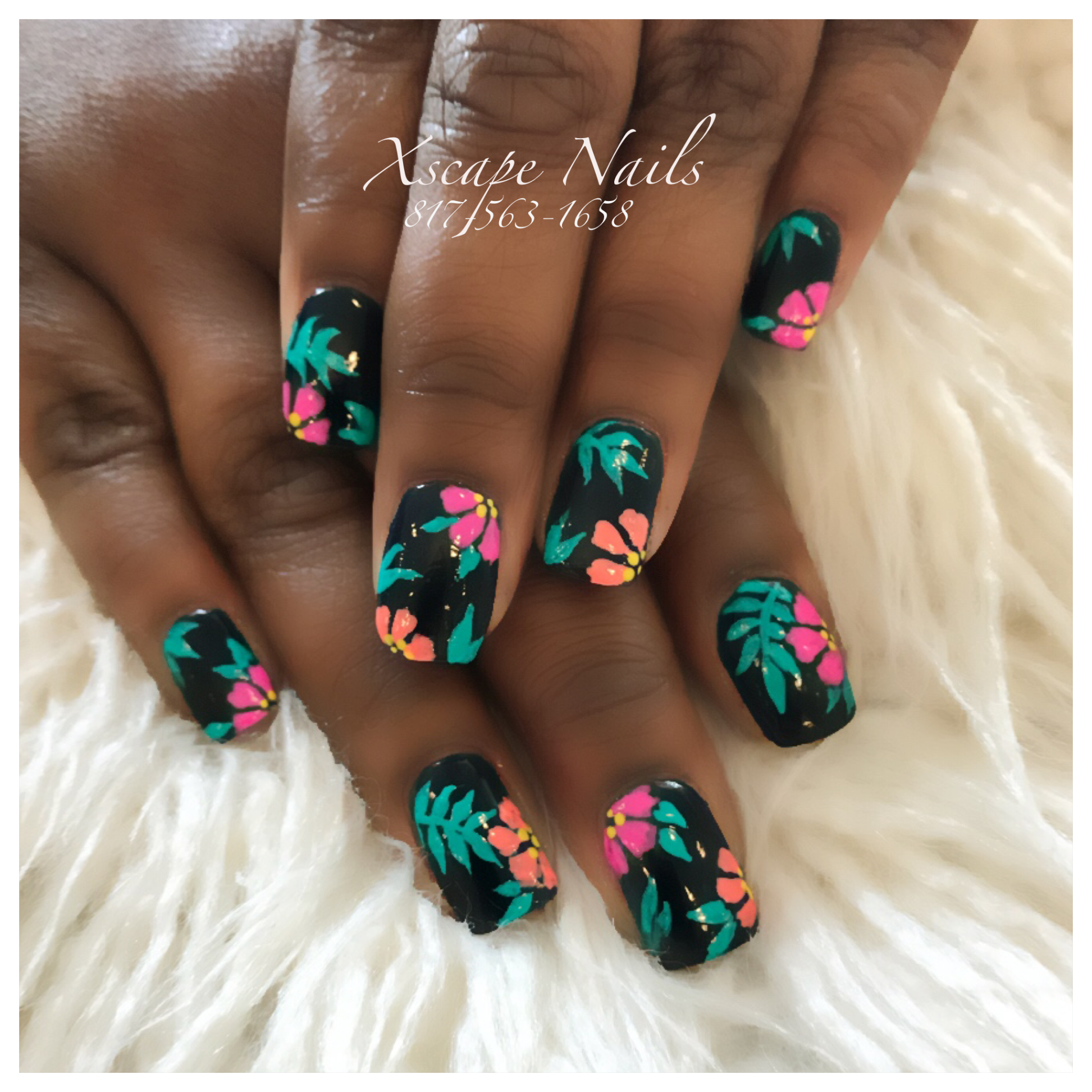tropical nail designs Niche Utama Home Tropical nails  Tropical nails, Nail art, Gel nails