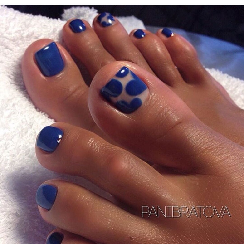 blue toe nail designs Niche Utama Home  Pretty & Stylish Pedicure Designs for Summer  Toe nail designs